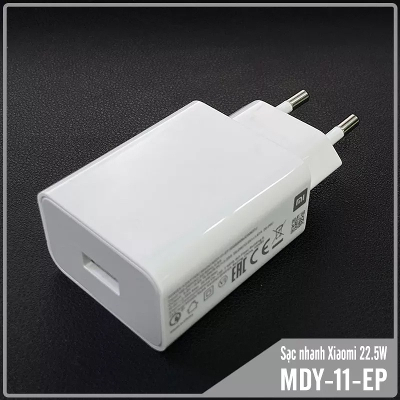 Bộ củ sạc nhanh 22.5W Xiaomi MDY-11- EP  Chính hãng cho Xiaomi Redmi Note 9S K40Note10