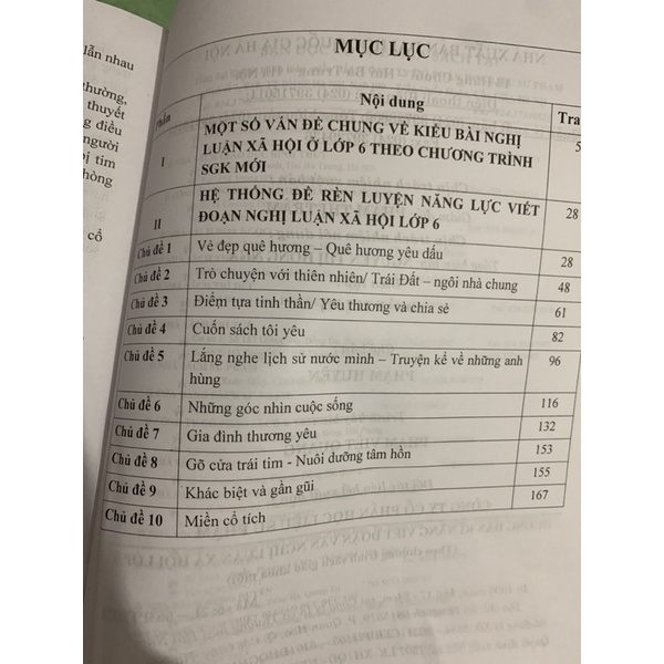Sách - Hướng Dẫn Kĩ Năng Viết Đoạn Văn Nghị Luận Xã Hội 6