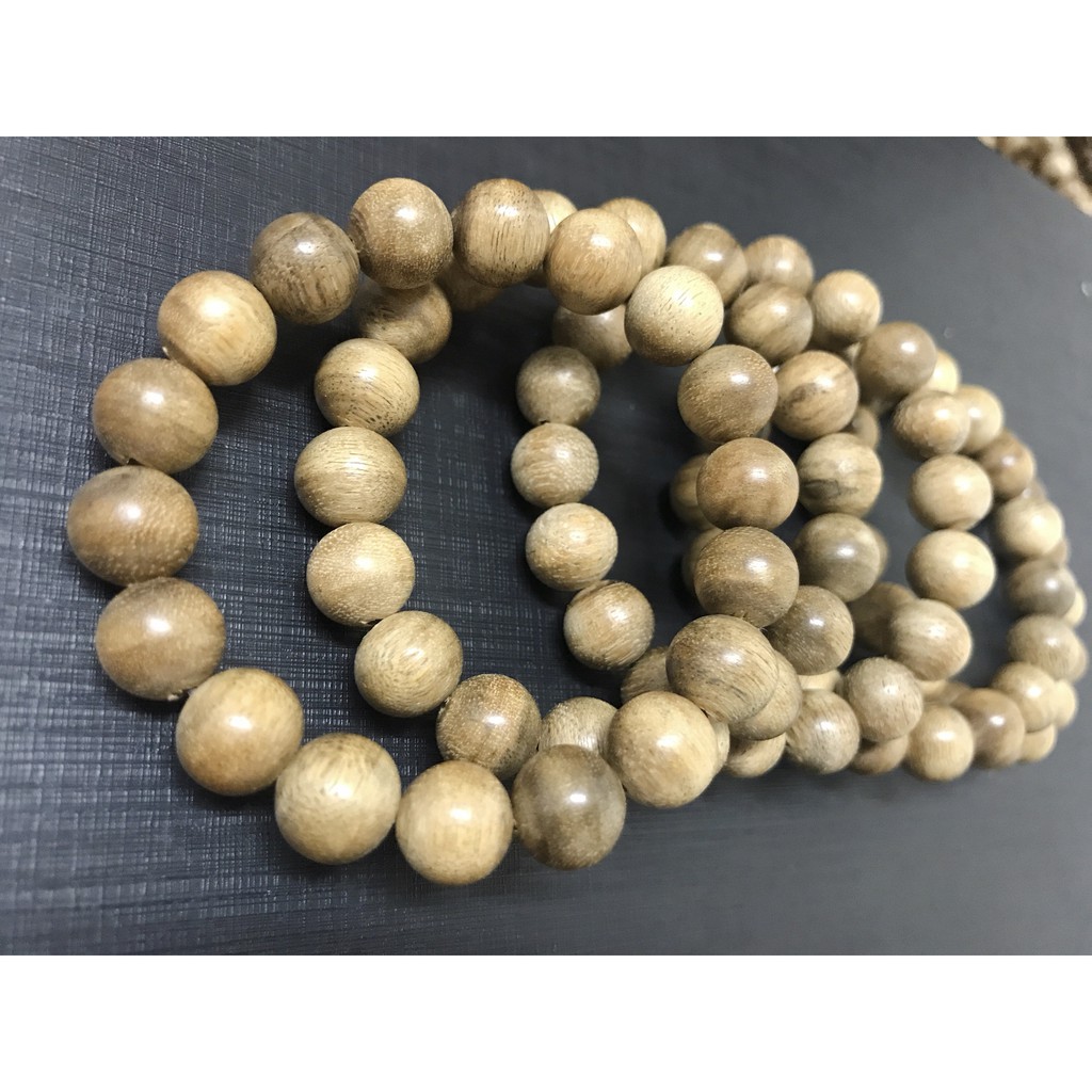 Vòng tay trầm hương chuỗi trầm hương thật đeo tay size 8-10 li