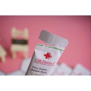 [1 Gói ] Mặt Nạ Đất Sét Sủi Bọt Thanh Lọc Da Cell Fusion C Pore Delete Bubble Pack