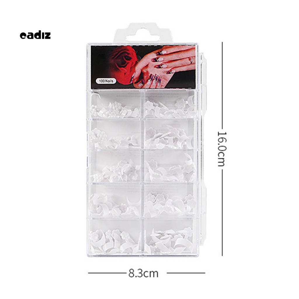 Bộ Móng Tay Giả Bằng ABS Gọn Nhẹ Chuyên Dụng Làm Đẹp