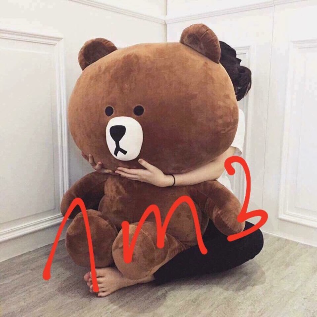 Gấu brown khổ vải m3