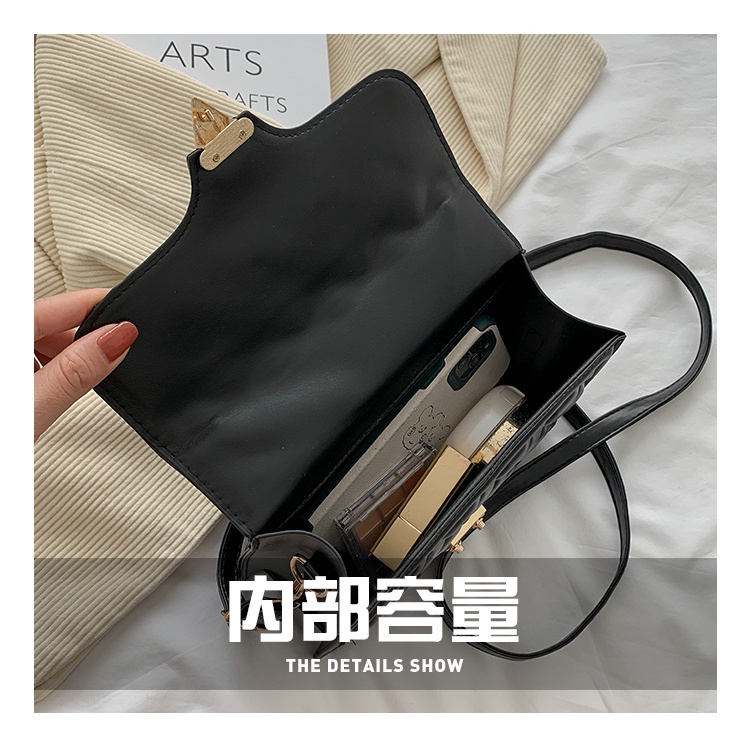 Túi đeo vai IELGY dáng vuông cỡ nhỏ thiết kế đơn giản thời trang cho nữ