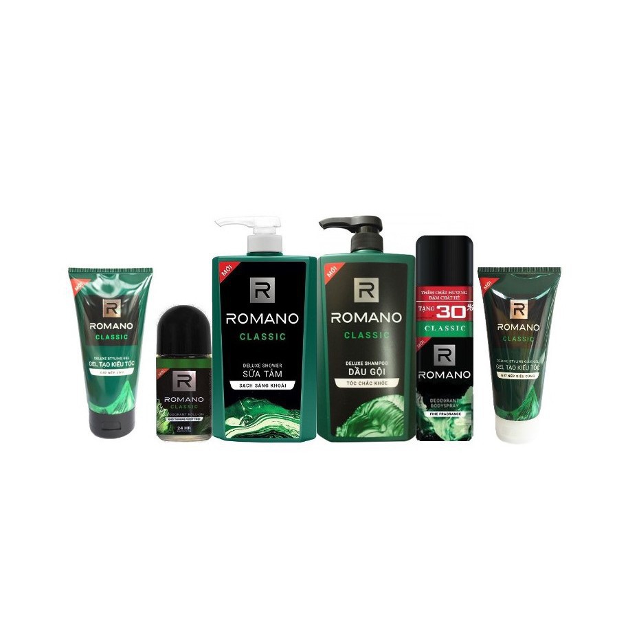 🌸🌸Bộ 5 sản phẩm Romano Classic