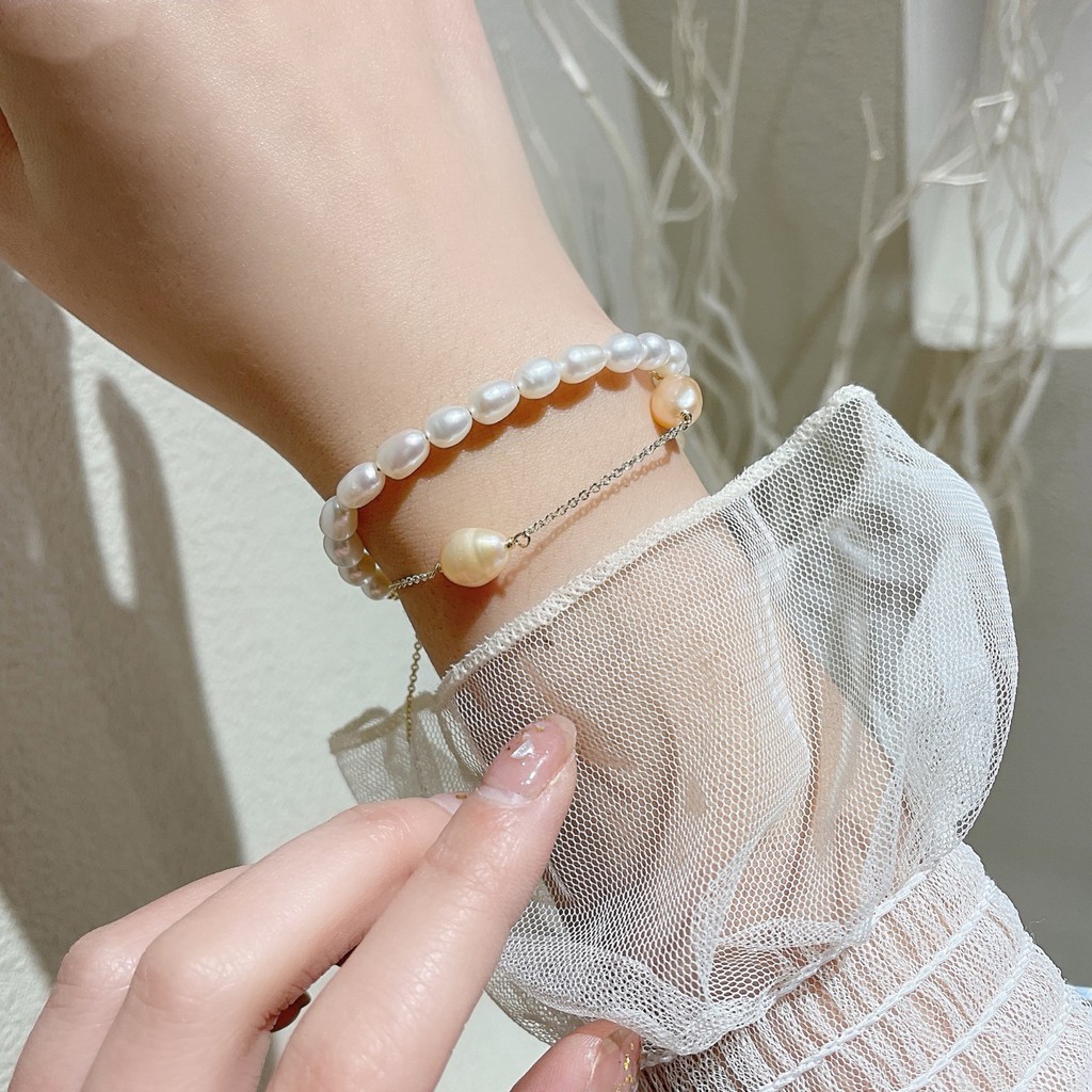 Trang Sức Vòng Đeo Tay Hai Lớp Thời Trang Sành Điệu Cho Nữ | BigBuy360 - bigbuy360.vn