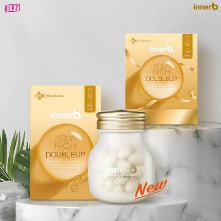 Viên Uống Cấp Nước Innerb Aqua Rich Hàn Quốc Mẫu Mới Hộp 70 Viên x 600mg
