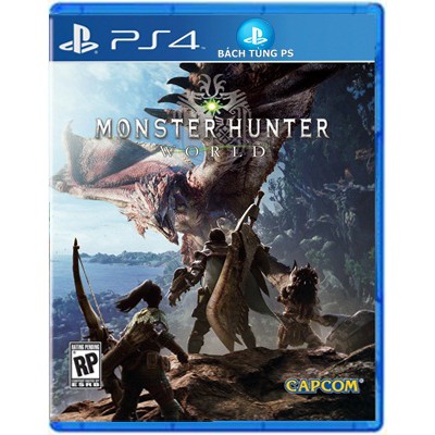 Đĩa Game PS4: Monster Hunter World Ps4