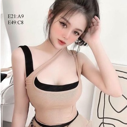 Áo thun nữ phối 2 lớp cao cấp MSMB