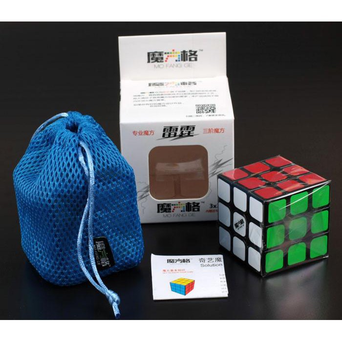 [FREESHIP] Đồ chơi Rubik 3x3 QiYi MS Magnetics 3x3x3 viền đen - Rubik Ocean [SHOP YÊU THÍCH]