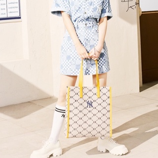Túi MLB NY Monogram Tote Bag B4022 | Full Tag Code