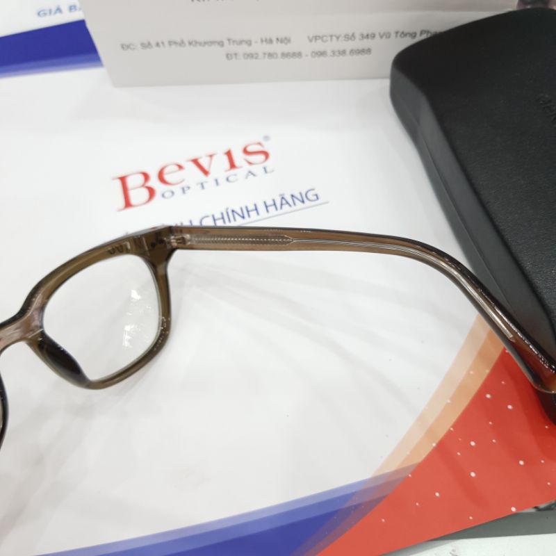 Gọng kính SS Hàn Quốc càng cốt kim loại bản lề 2 chân + Lắp kính cận theo yêu cầu.