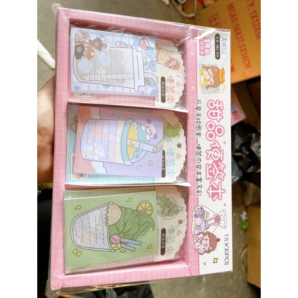 Khay 30 quyển giấy ghi chú