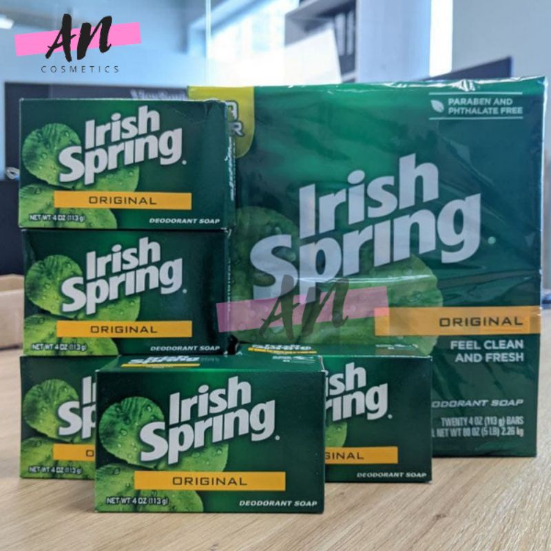 Xà bông Spring của Mỹ / Xà bông cục tắm thơm Mỹ Irish Spring