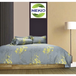 Bộ chăn ga gối Lụa Protencel-S Nekio Nhật Bản Phong Linh