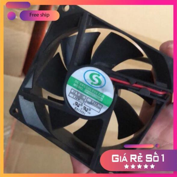 Fan tản nhiệt 8cm- fan case quạt tản hút nhiệt siêu mạnh cho nguồn cpu máy tính thoát nhiệt làm mát nhanh