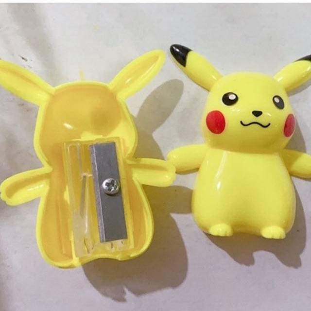 Gọt bút chì hình Pikachu ngộ nghĩnh chuốt màu chì an toàn tiện lời dành cho học sinh Binkids TB17