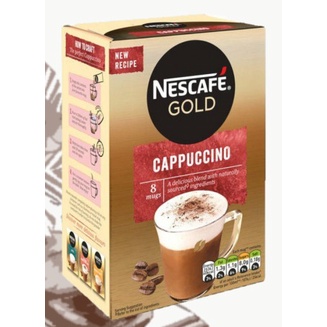 Nescafe gold hòa tan cao cấp chuẩn hãng( Nescafe gold cappuccion 124gr or Nescafe gold  Vanilla latte 148gr0 | BigBuy360 - bigbuy360.vn