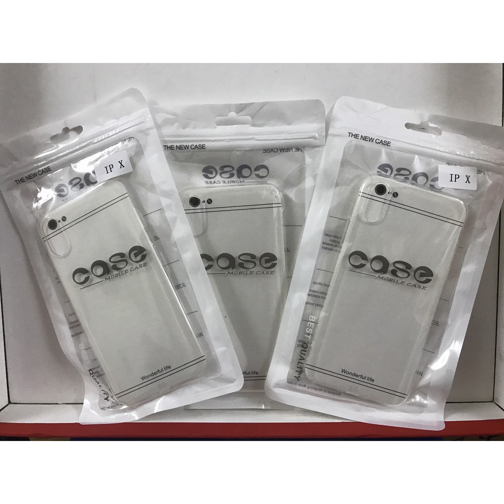 Ốp lưng iPhone trong suốt Case, ốp điện thoại silicon cho iPhone 5/6/6plus/7/7plus 8/8plus/X ~> 12/12 promax - Uni Shop
