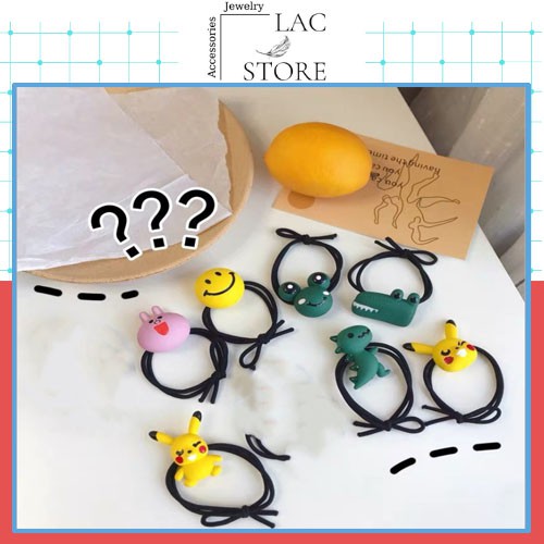 Buộc tóc cute cho mẹ và bé - phong cách hàn quốc - hình hoạt hình ngộ nghĩnh - LACSTORE