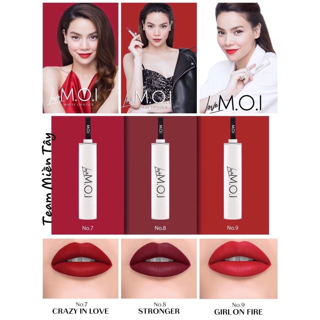 Son Hồ Ngọc Hà Love M.O.I (No.7 Crazy in Love)