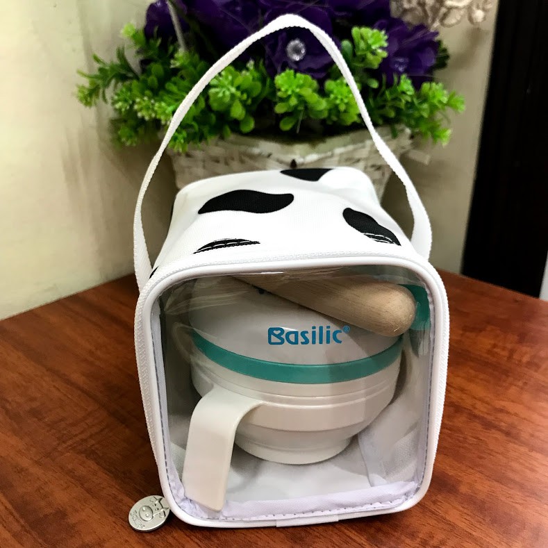 Bộ chế biến ăn dặm cho bé Basilic (không BPA)