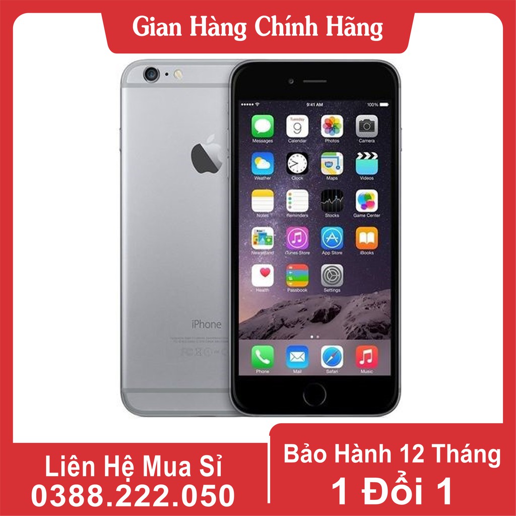 Điện thoại iPhone 6 Quốc tế 64GB Mới 99% Bảo Hành Tháng 12 | BigBuy360 - bigbuy360.vn