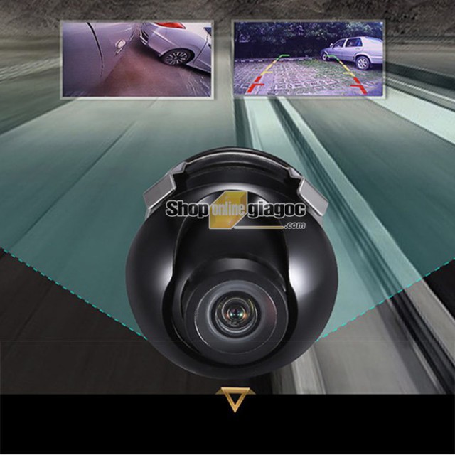 Camera Lùi Chống Nước Loại Tròn Gắn Vỏ Xe (xoay 90 độ) | BigBuy360 - bigbuy360.vn