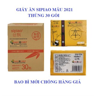 Giấy gấu trúc 1 thùng 30 gói