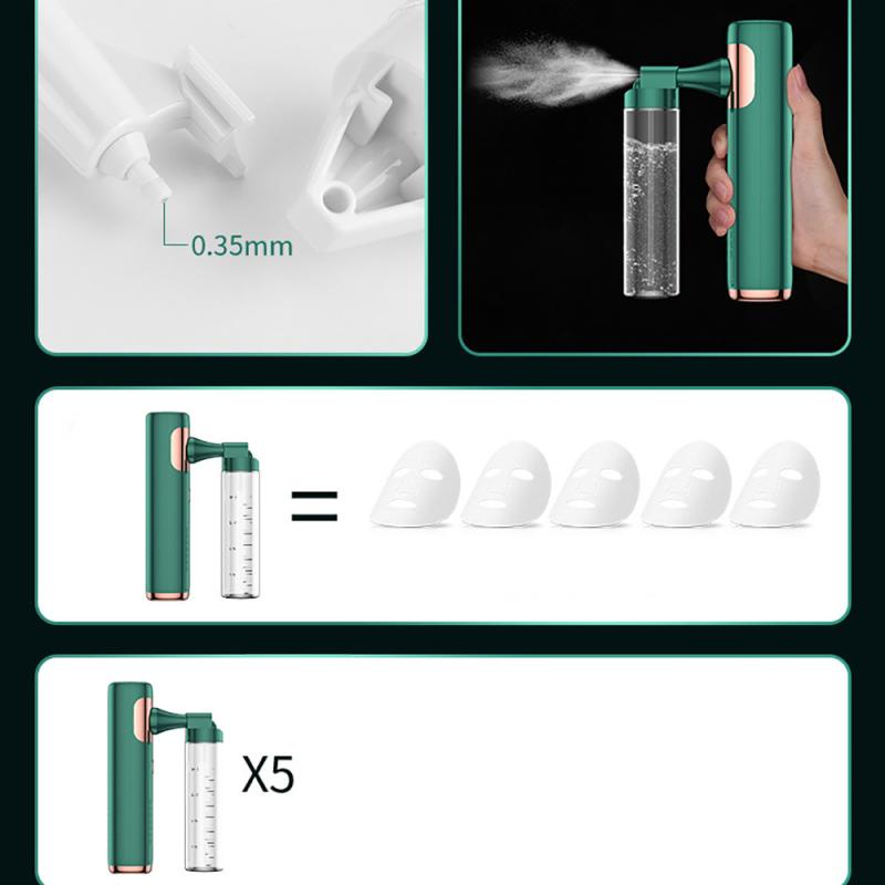 Máy phun khí oxy nano cao áp Suolaer xông hơi dưỡng ẩm cho làn da