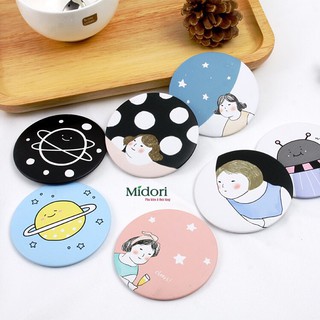 Sỉ gương tròn mini 1 mặt