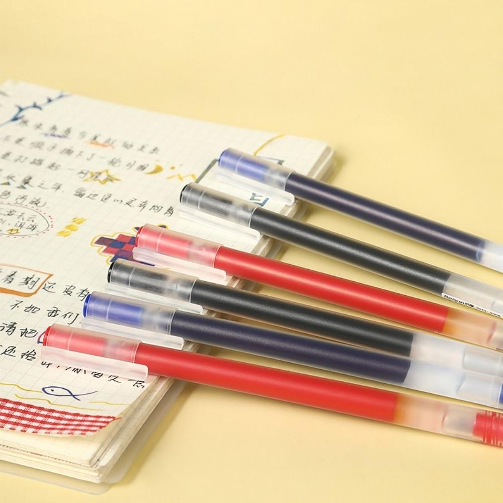 Hộp 12 bút bi nước Ống lớn Resun dupe Muji mực gel nhiều màu Pison ngòi viết 0.5mm - 1 bộ