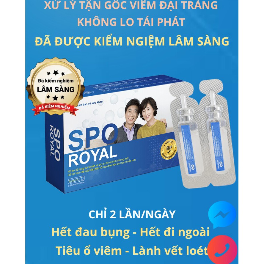 SPO ROYAL Bào tử lợi khuẩn cho người viêm đại | BigBuy360 - bigbuy360.vn