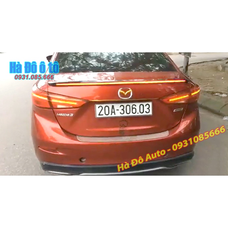 Đuôi Gió Mazda 3 2015 2016 2017 2018 2019 2020 2021 2022 - Đuôi Gió Mazda 3 mẫu Có Led