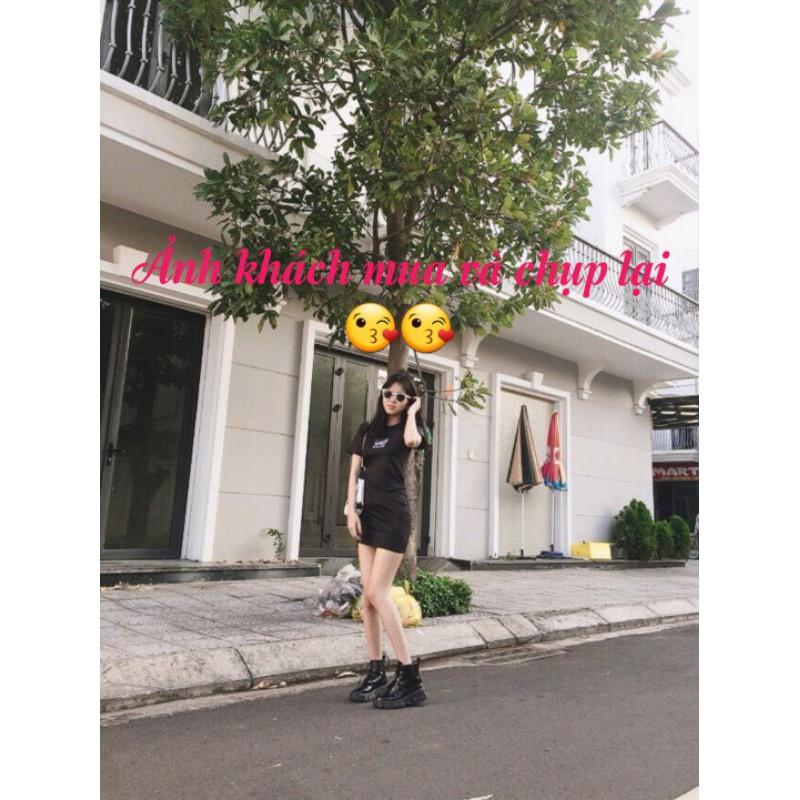 [ video +ảnh thật cuối ] váy Body Hình Bướm Khoét Eo Chất Thun Co giãn 4 Chiều Siêu Xinh | BigBuy360 - bigbuy360.vn