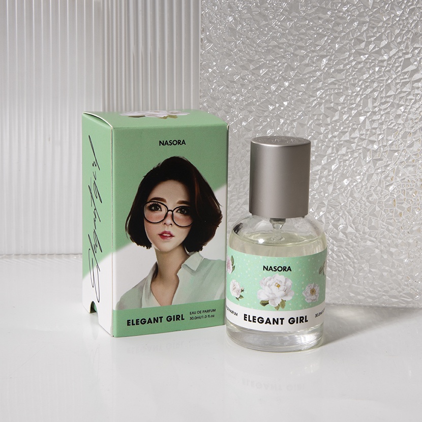 Nước hoa Nữ Thanh Lịch ELEGANT GIRL Hương Thơm Thanh Nhã, Tinh Tế, Nguyên Liệu Từ Pháp, Dạng Xịt 30ML [BY NASORA]