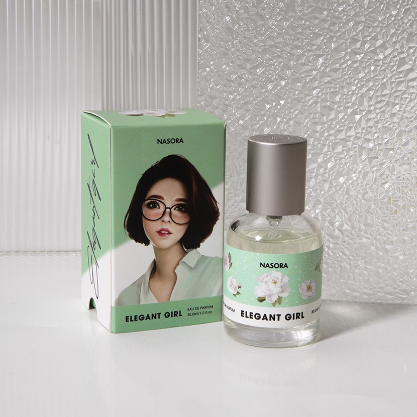 Nước hoa Nữ ELEGANT GIRL NASORA 30ML Hương Thơm Thanh Nhã, Tinh Tế, Nguyên Liệu Từ Pháp, Dạng Xịt 30ML [BY NASORA]