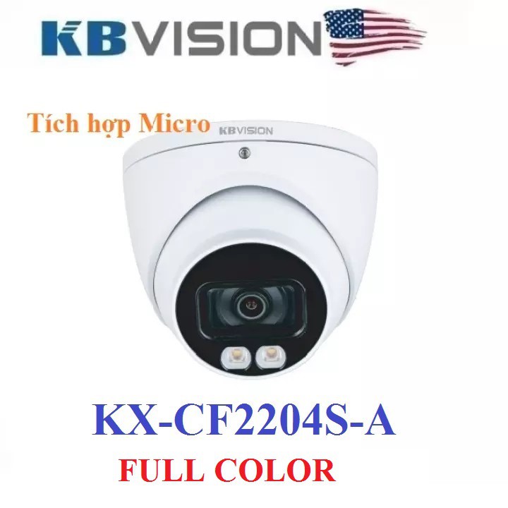 FULL COLOR, MIC Camera KBvision KX-CF2204S-A