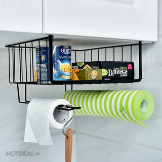 Kệ sắt treo gầm bàn