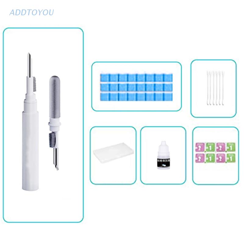 【3C】Hộp Sạc Tai Nghe Không Dây + Dụng Cụ Vệ Sinh Chống Bụi