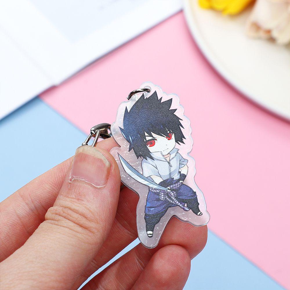 Móc Khóa Acrylic Hình Naruto Hyuga Sasuke
