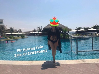 Kimono đi biển ( có kèm ảnh khách )