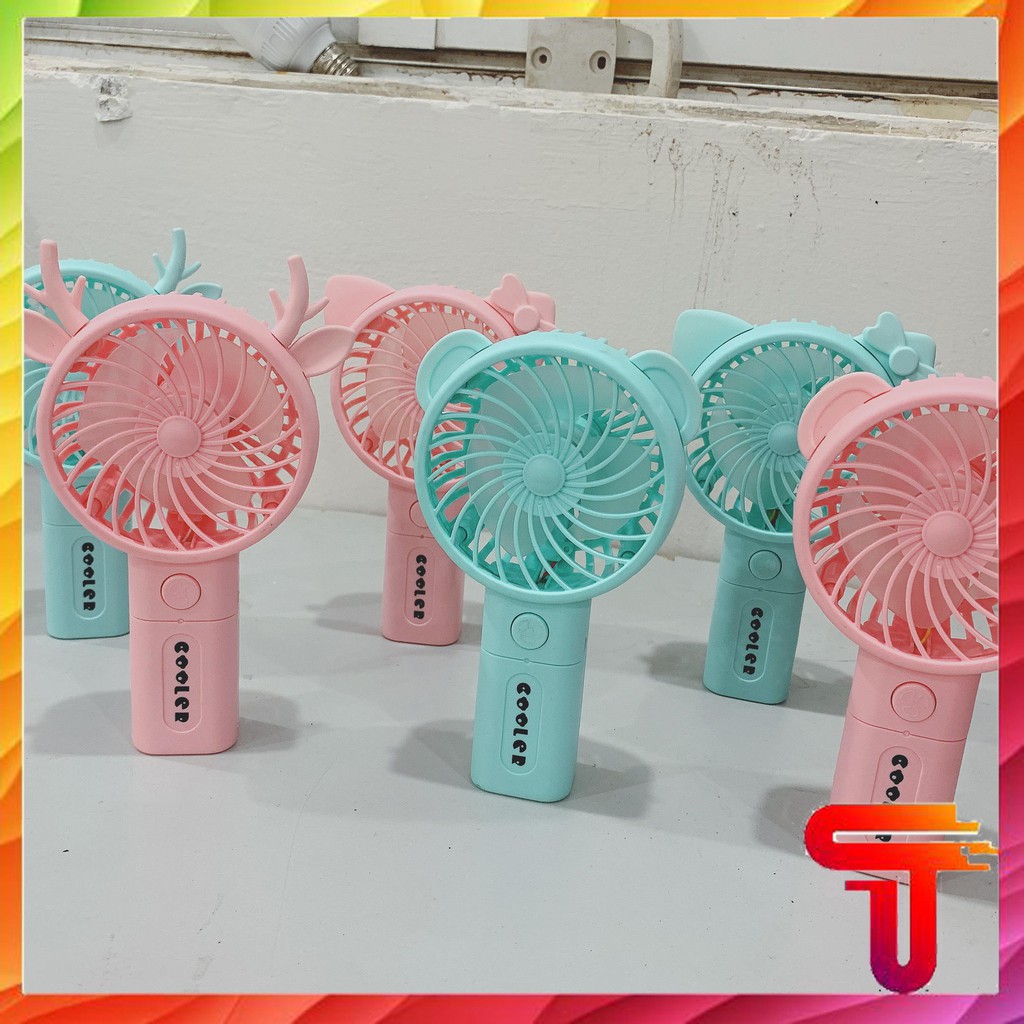Quạt tích điện Cầm Tay Mini JOIL 3 cấp độ gió T3B2 | BigBuy360 - bigbuy360.vn