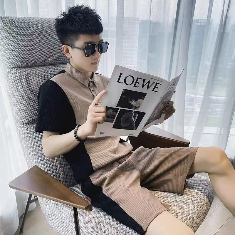 Set Áo polo Ngắn Tay Và Quần Short Thời Trang Mùa Hè Dành Cho Nữ