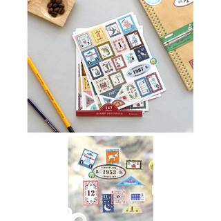 STICKER TEM THƯ 147 PCS STAMP DECO PACK | S168