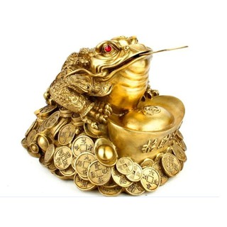 Thiềm thừ lớn(cóc 3 chân, đồ đồng, linh vật phong thuỷ)