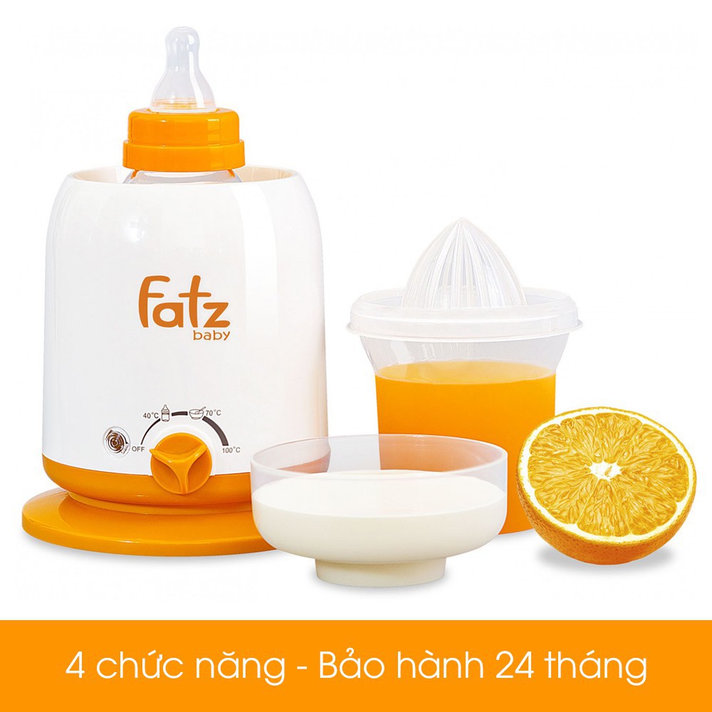Máy hâm nóng và tiệt trùng sữa - thức ăn đa năng( 4 in 1 ) Fatzbaby FB3002SL