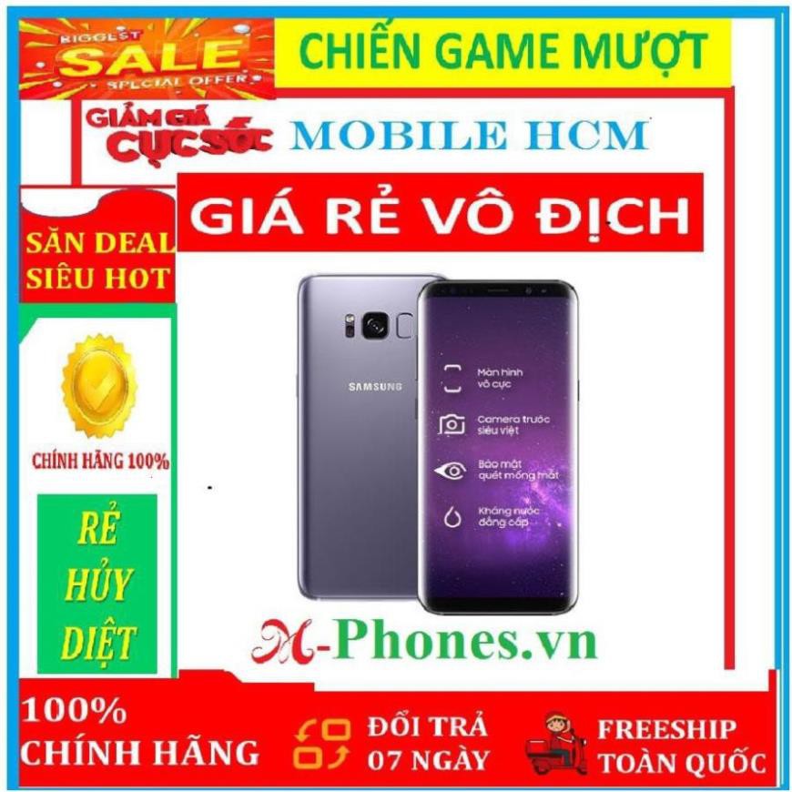 điện thoại Samsung Galaxy S8 bản 2sim mới CHÍNH HÃNG, bảo hành 12 tháng | BigBuy360 - bigbuy360.vn