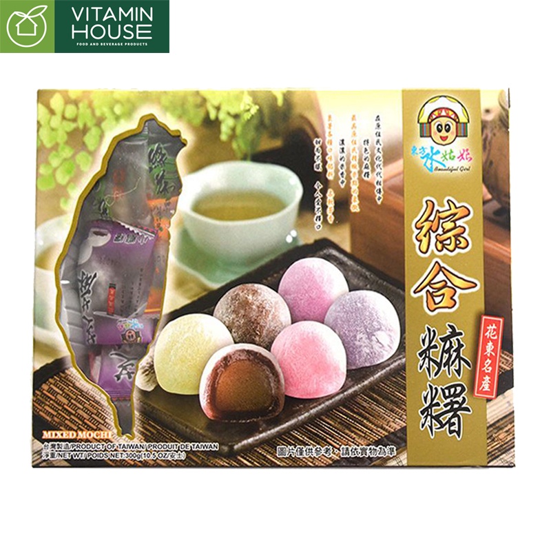 Bánh Mochi tổng hợp nhiều vị YUKI&amp;LOVE 300g - VITAMIN HOUSE