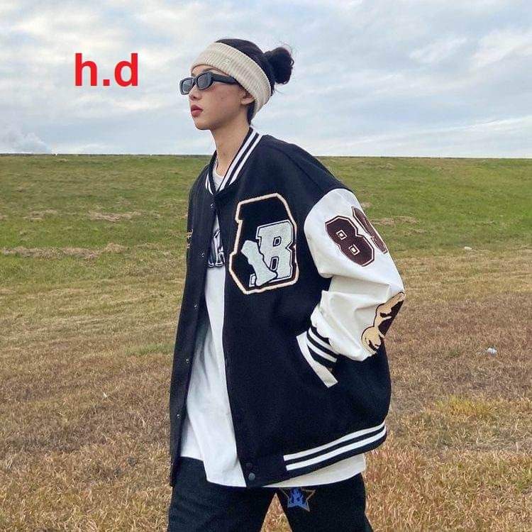 Áo bomber gió 89 kiểu cúc bấm phom rộng / Áo khoác BOMBER nam nữ dáng dài trẻ trung cá tính