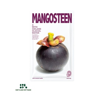 Mặt nạ tinh chất măng cụt She's Lab The Iceland Fruits Mask 20g